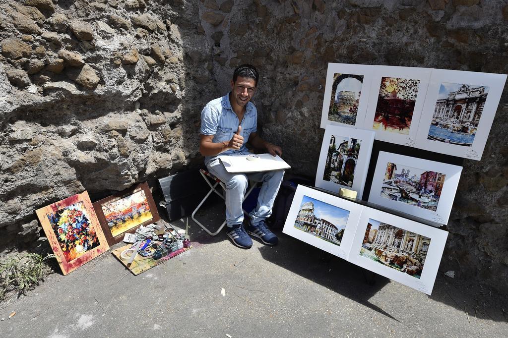 Al Centro Storico Di Roma Acomodação com café da manhã Exterior foto